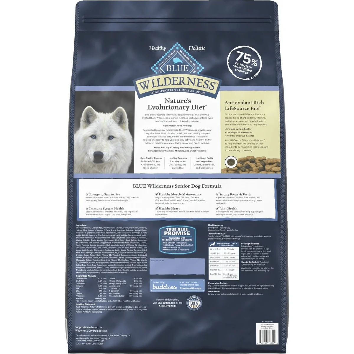 Blue Buffalo Wilderness Dog Food Senior - Image 8
