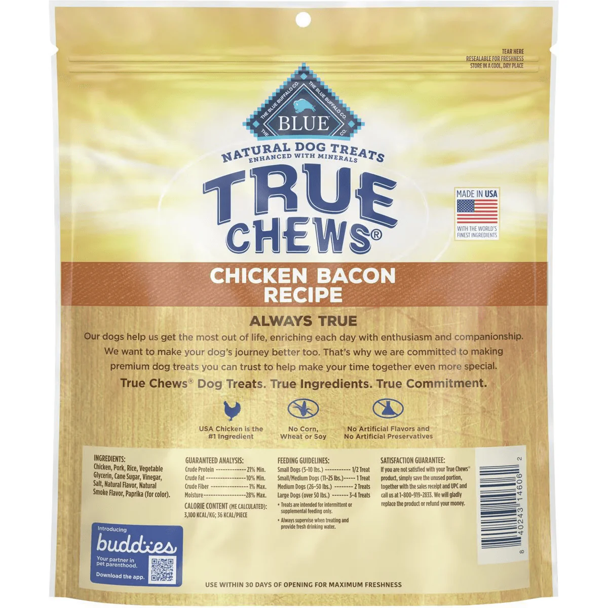 Blue Buffalo True Chews Dog Treats Chicken - Image 2