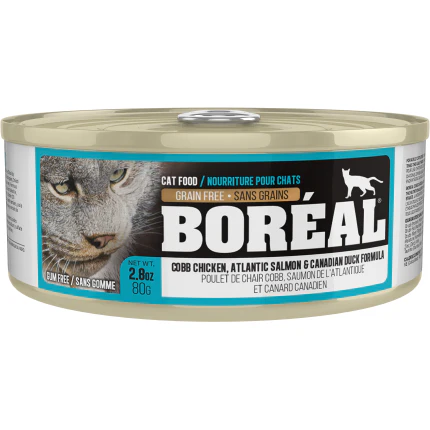 Boréal Cobb Chicken Atlantic Salmon Canadian Duck Can Cat Food - Image 2