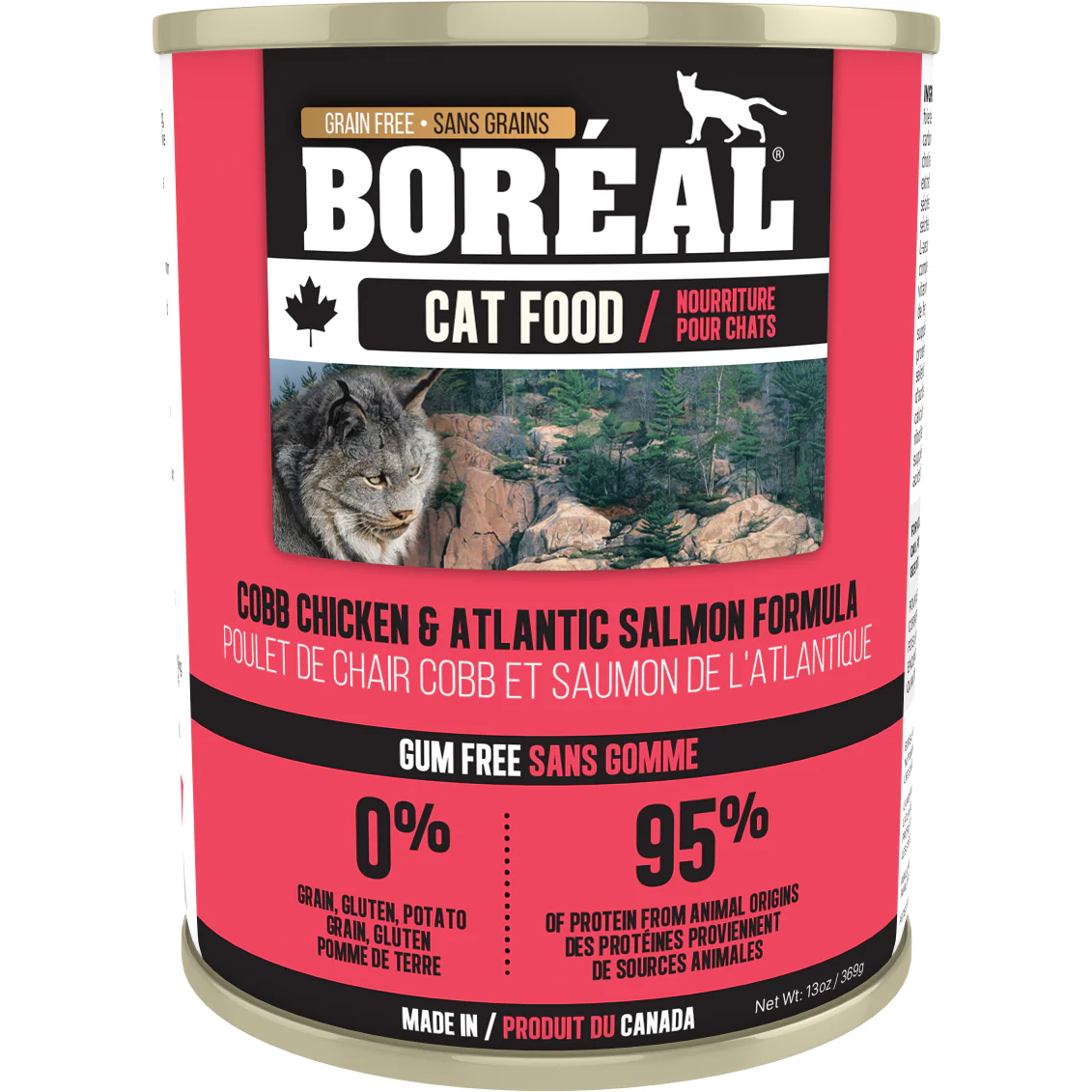 Boréal Cobb Chicken Atlantic Salmon Formula Canned Cat Food - Image 3