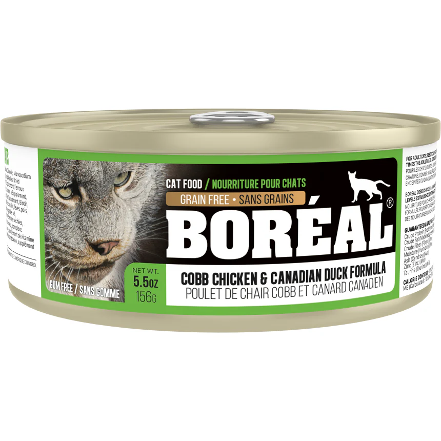 Boréal Cobb Chicken Canadian Duck Formula Canned Cat Food