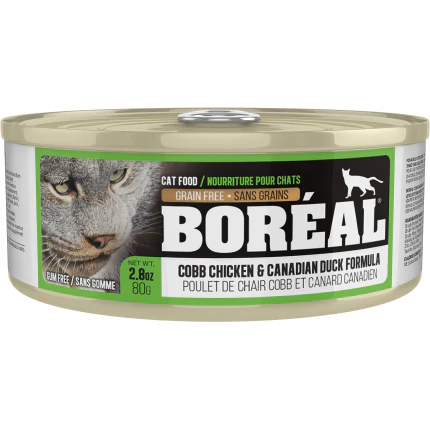 Boréal Cobb Chicken Canadian Duck Formula Canned Cat Food - Image 2