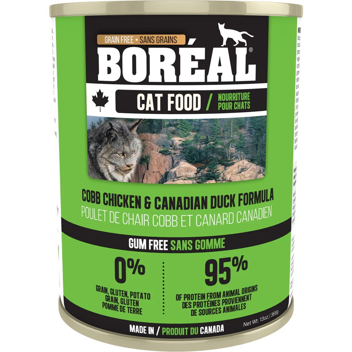 Boréal Cobb Chicken Canadian Duck Formula Canned Cat Food - Image 3