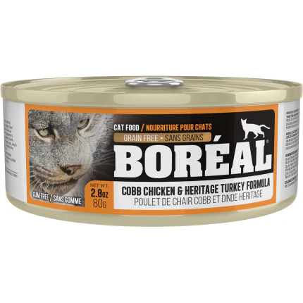 Boréal Cobb Chicken Heritage Turkey Formula Canned Cat Food - Image 2