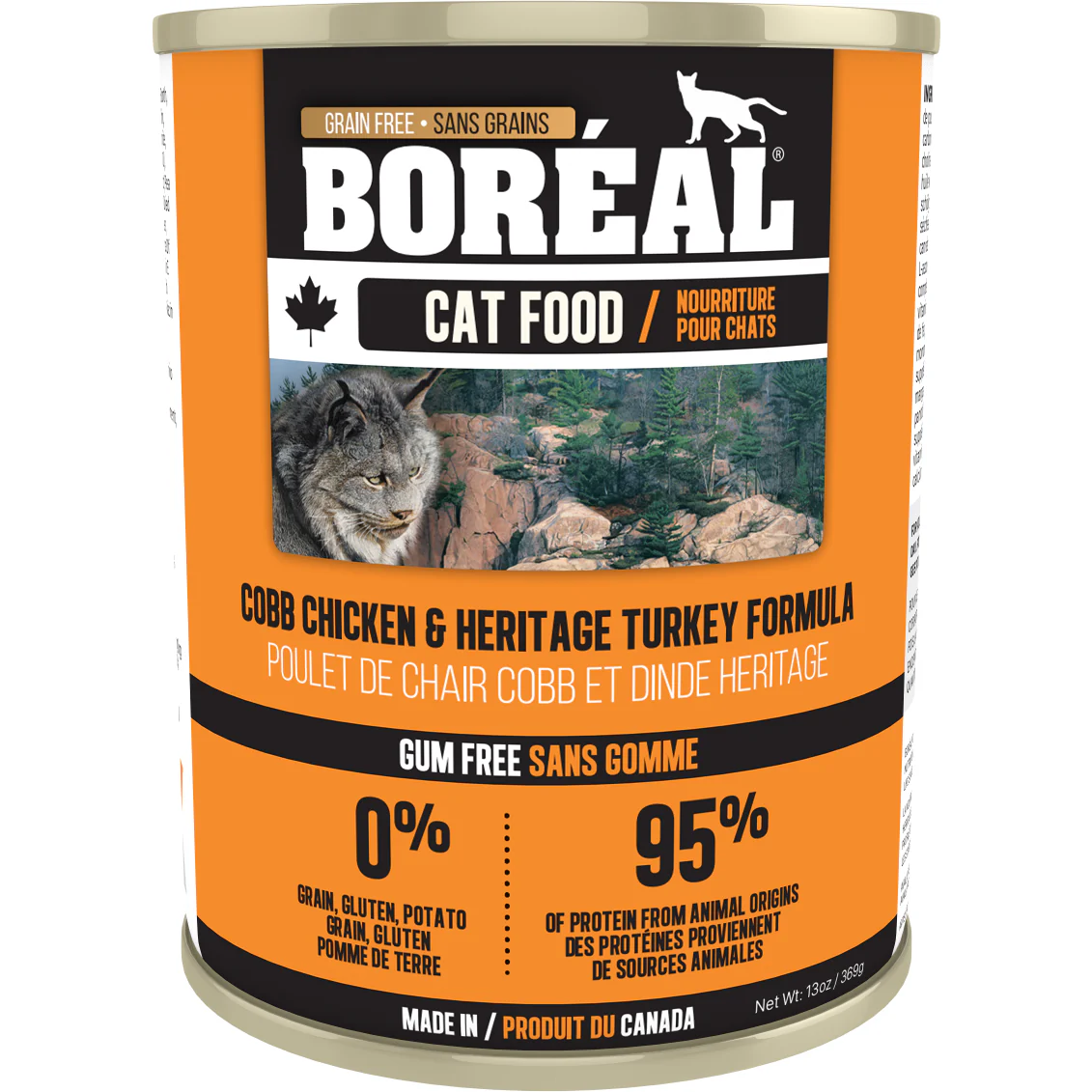 Boréal Cobb Chicken Heritage Turkey Formula Canned Cat Food - Image 3