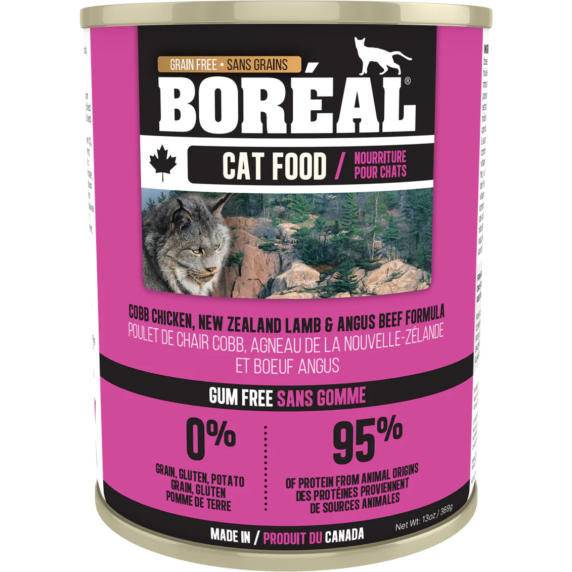 Boréal Cobb Chicken New Zealand Lamb Angus Beef Formula Canned Cat Food - Image 3