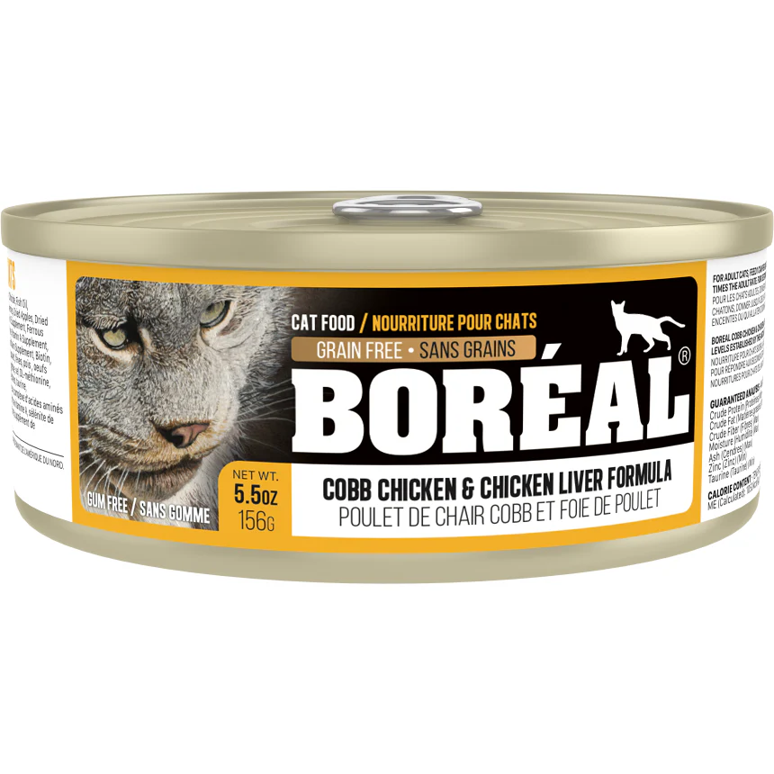Boréal Cobb Chicken and Chicken Liver Formula Canned Cat Food