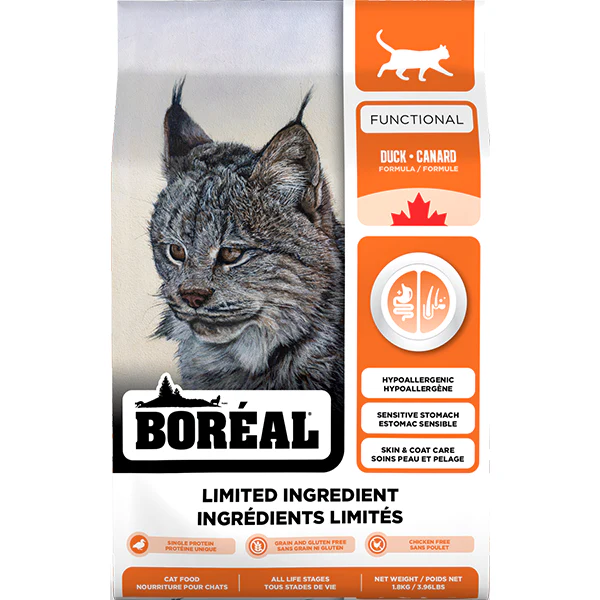 Boréal Functional Cat Food Limited Ingredients All Breeds Duck Formula