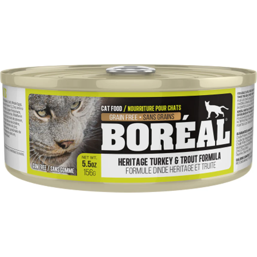 Boréal Heritage Turkey And Trout Formula Canned Cat Food