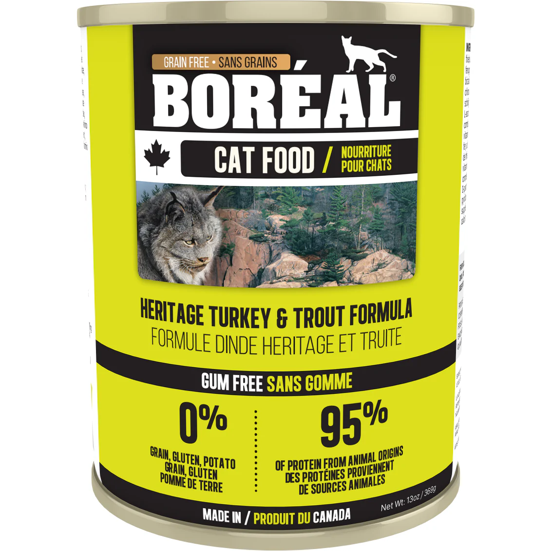 Boréal Heritage Turkey And Trout Formula Canned Cat Food - Image 2