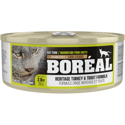 Boréal Heritage Turkey And Trout Formula Canned Cat Food - Image 3