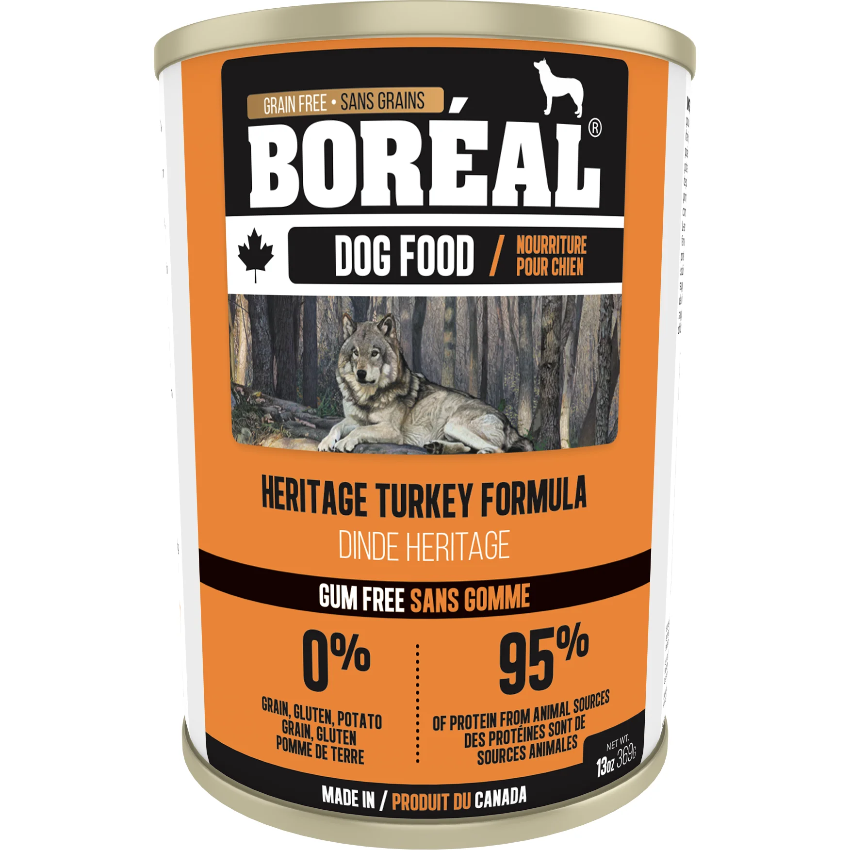 Boréal Heritage Turkey Formula Canned Dog Food