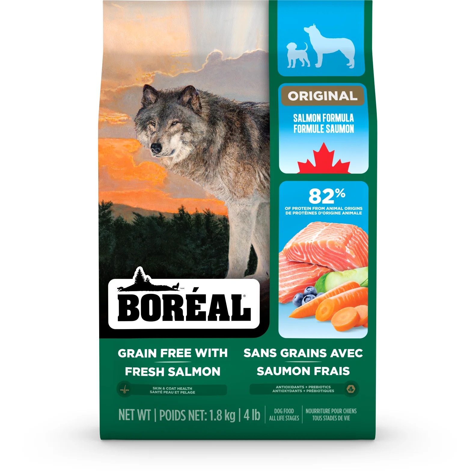Boréal Original Dog Food All Breeds Salmon Formula