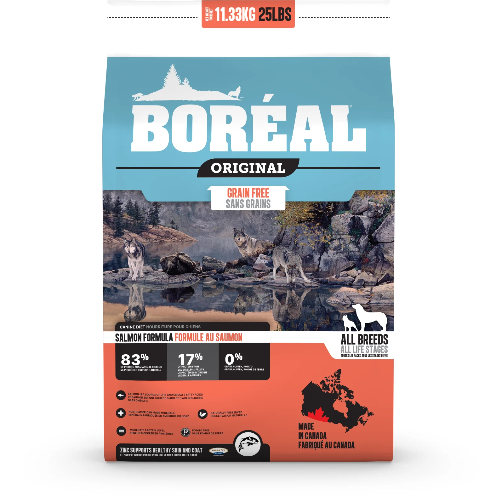 Boréal Original Dog Food All Breeds Salmon Formula - Image 2