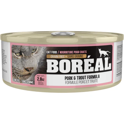Boréal Pork And Trout Formula Canned Cat Food - Image 2