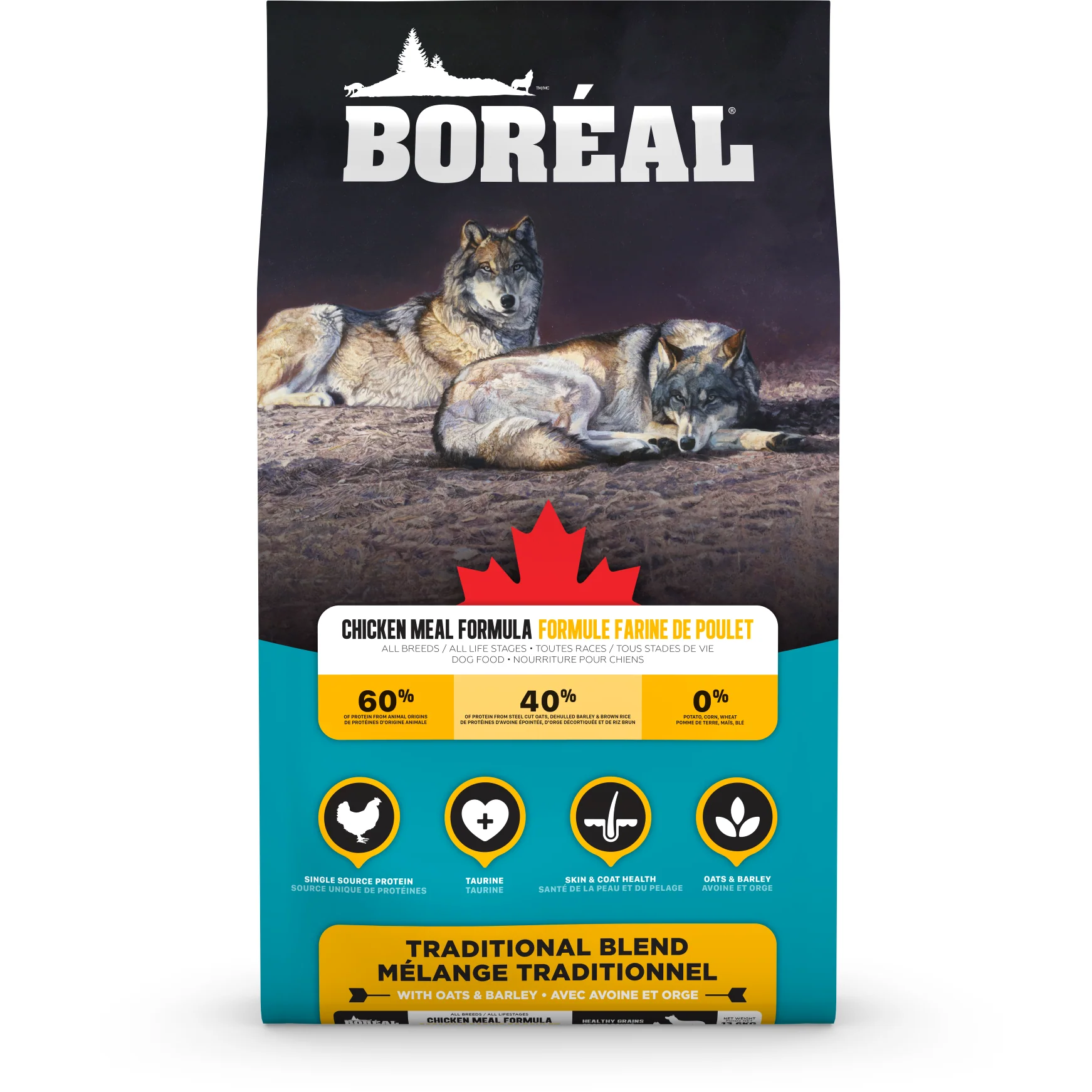 Boréal Traditional Blend Dog Chicken Formula