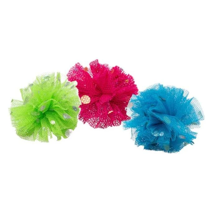 Bud-Z Cat Toy Bulk Coloured Netting Ball - Image 2