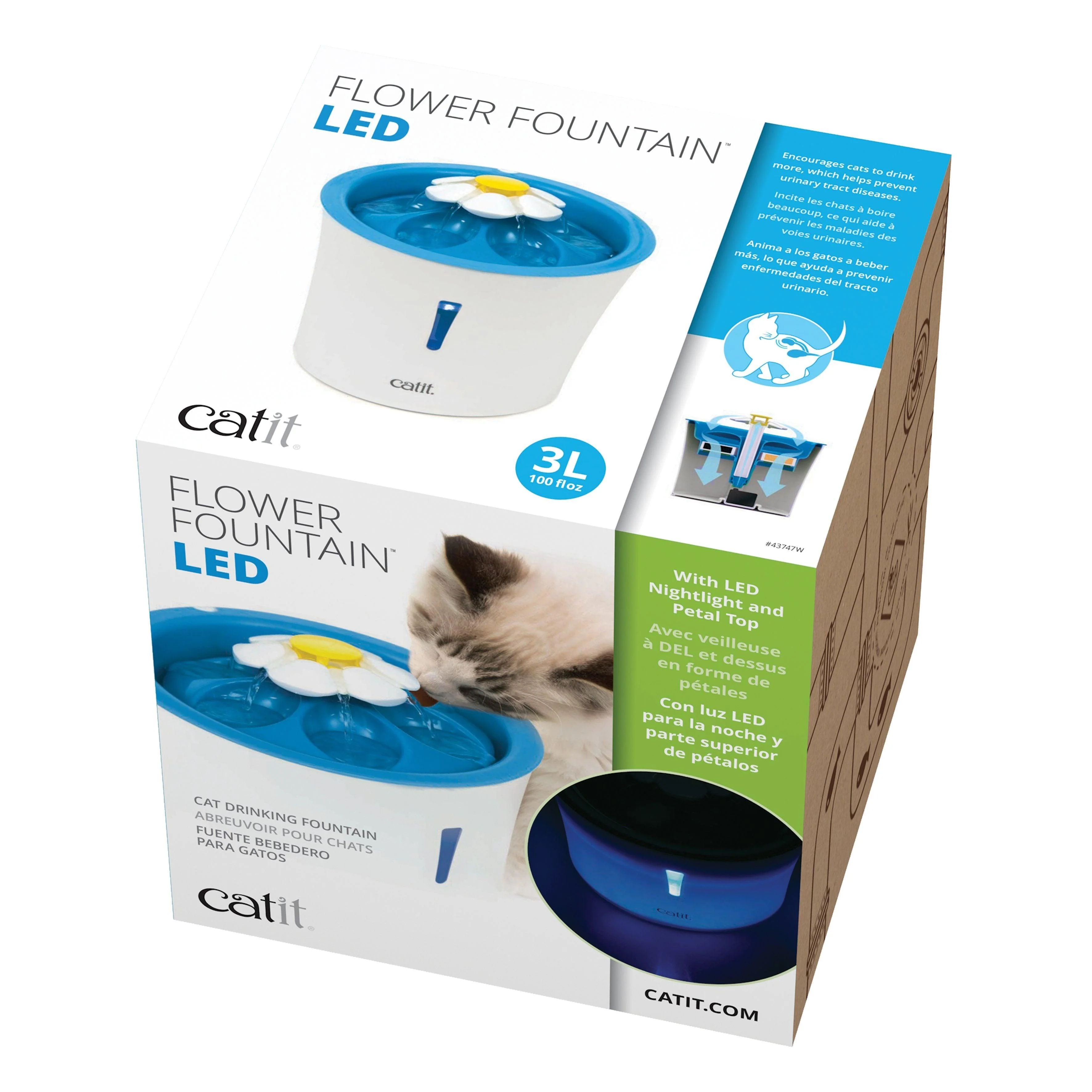 Catit 2.0 Flower Fountain With LED Light - Image 5