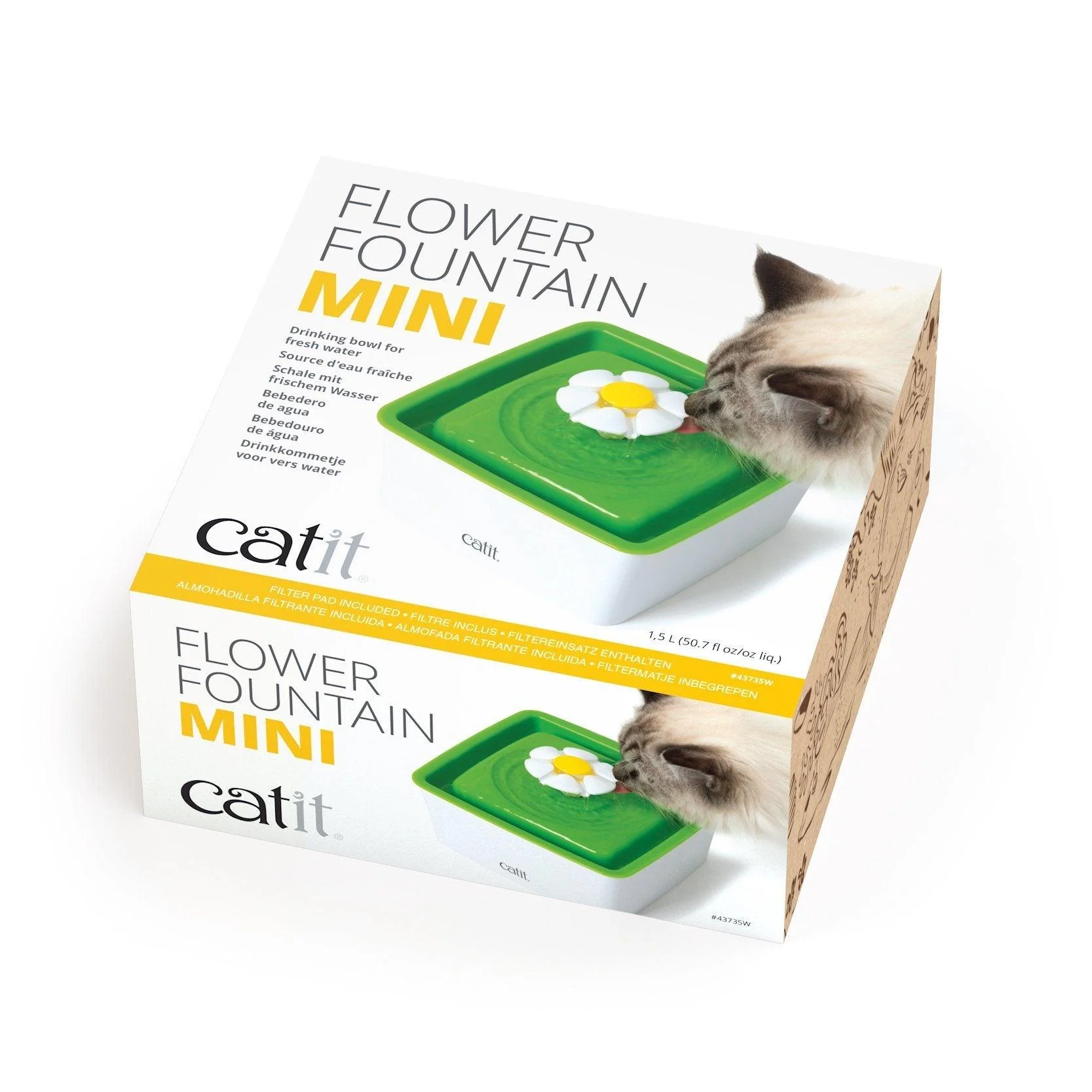 Catit 2.0 Mini Drinking Flower Fountain - Image 5