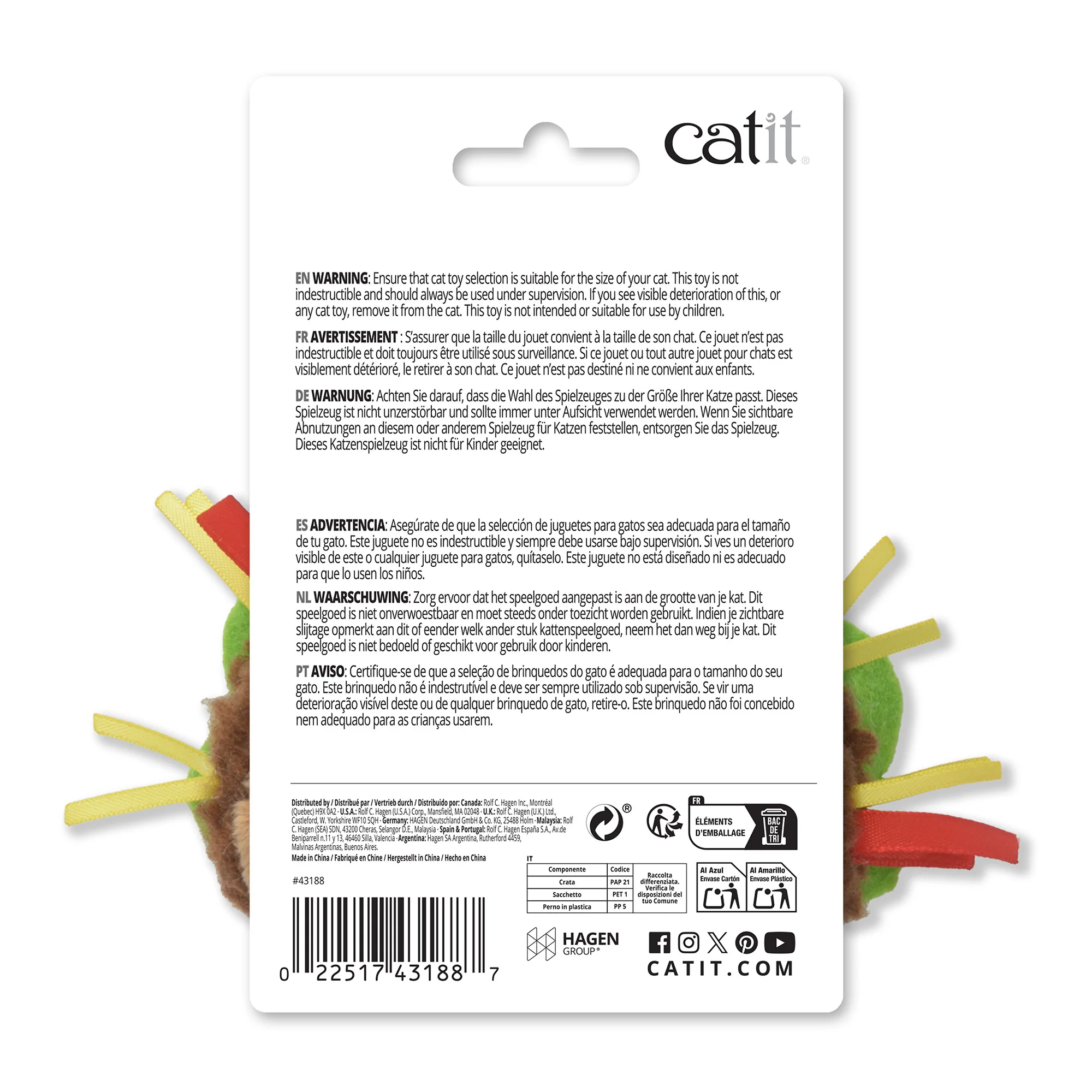 Catit Taco Cat Toy - Image 3