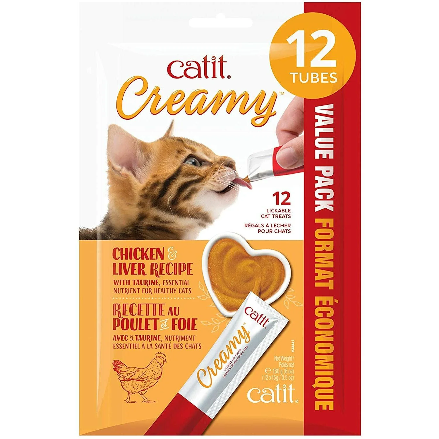 CatIt Creamy Lickable Treats Chicken & Liver