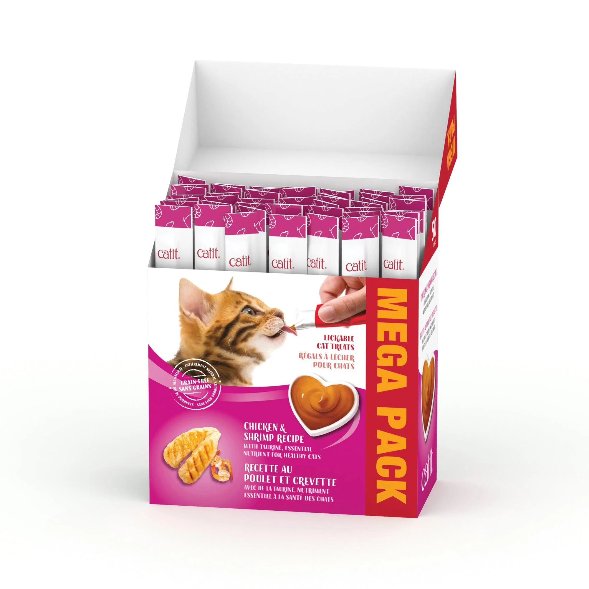 CatIt Creamy Lickable Treats Chicken & Shrimp - Image 9