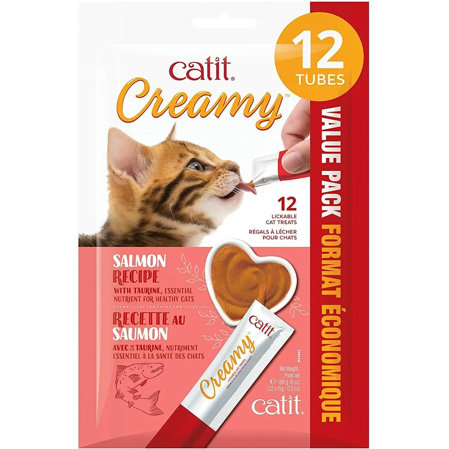 CatIt Creamy Lickable Treats Salmon