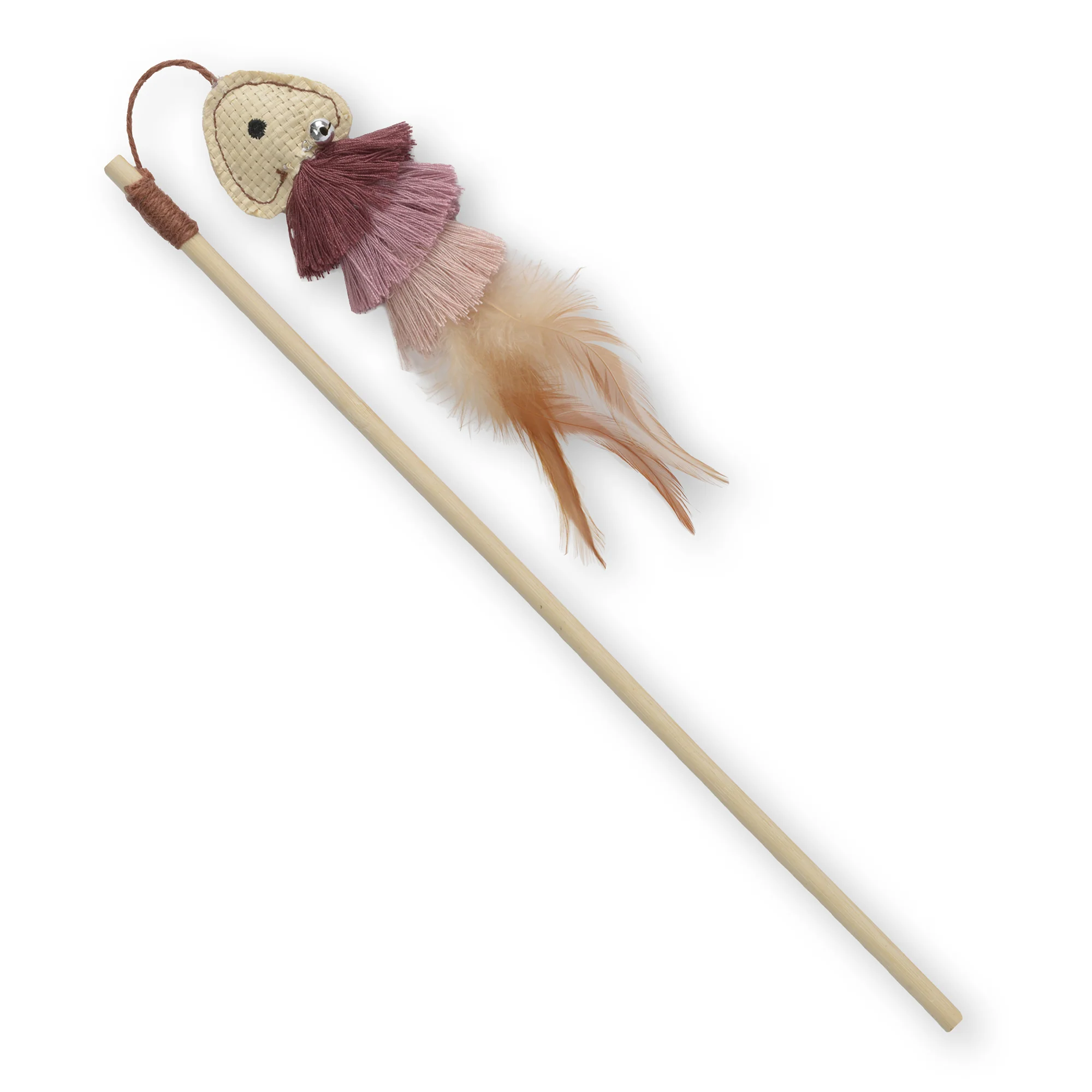 Catit Toy Fish Teaser with Feather Tail - Image 2