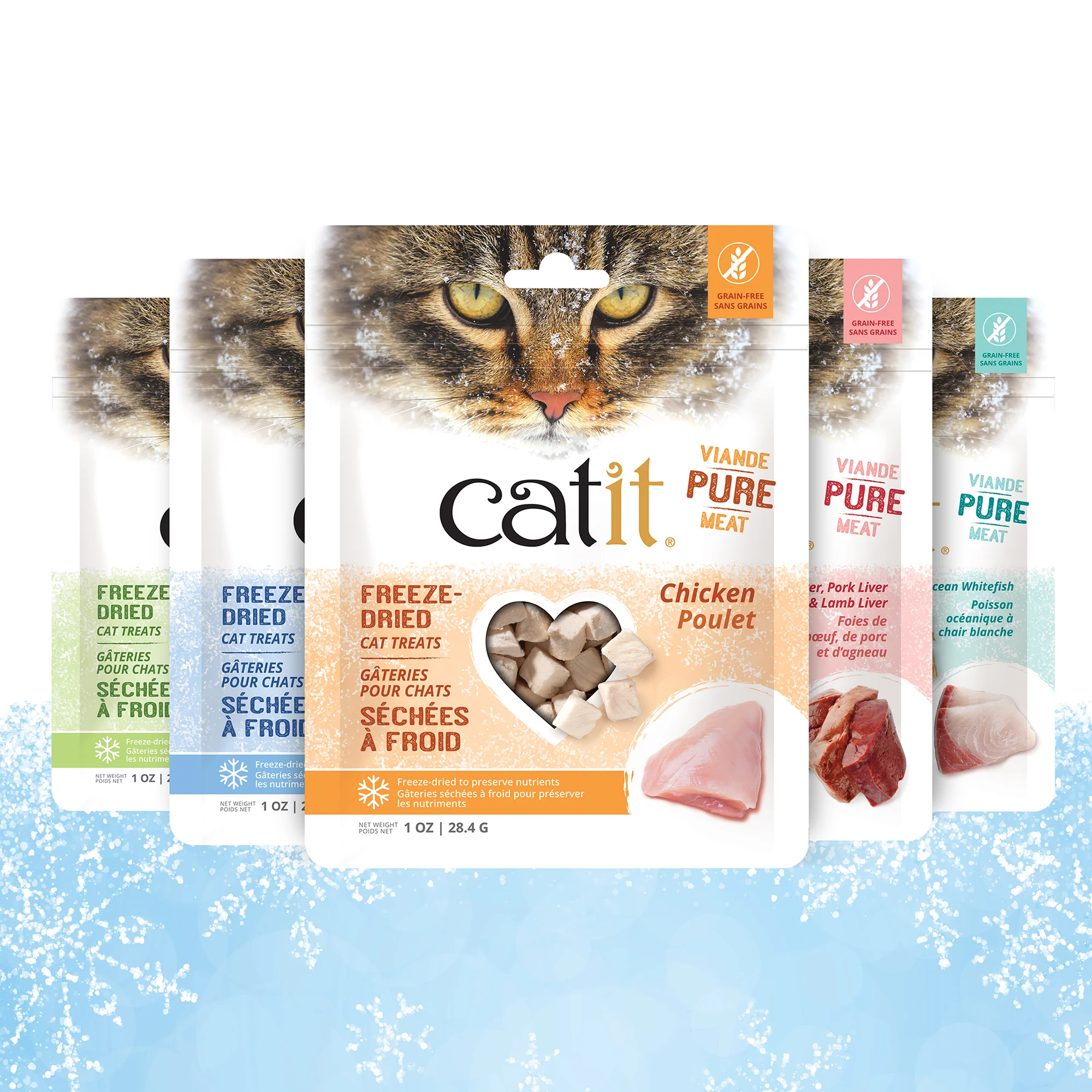 Catit Freeze-Dried Raw Beef, Pork & Lamb Liver Cat Treats - Image 4