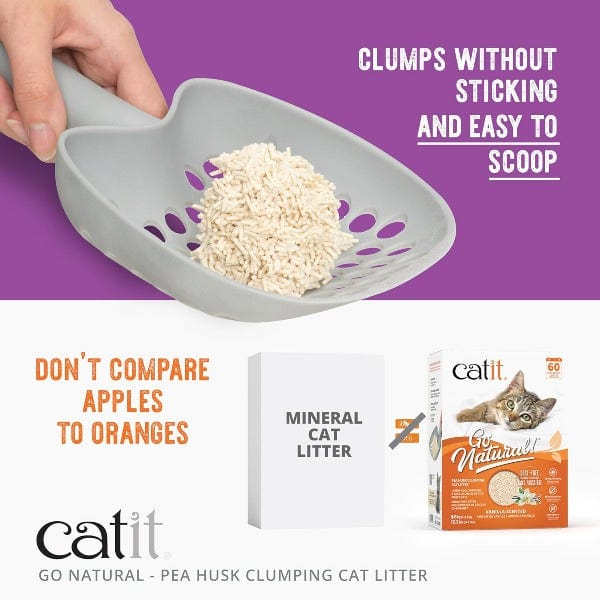 Catit Go Natural Pea Husk Litter Lavender Scented - Image 4