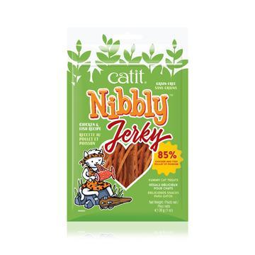 Catit Nibbly Jerky Treats Chicken & Fish