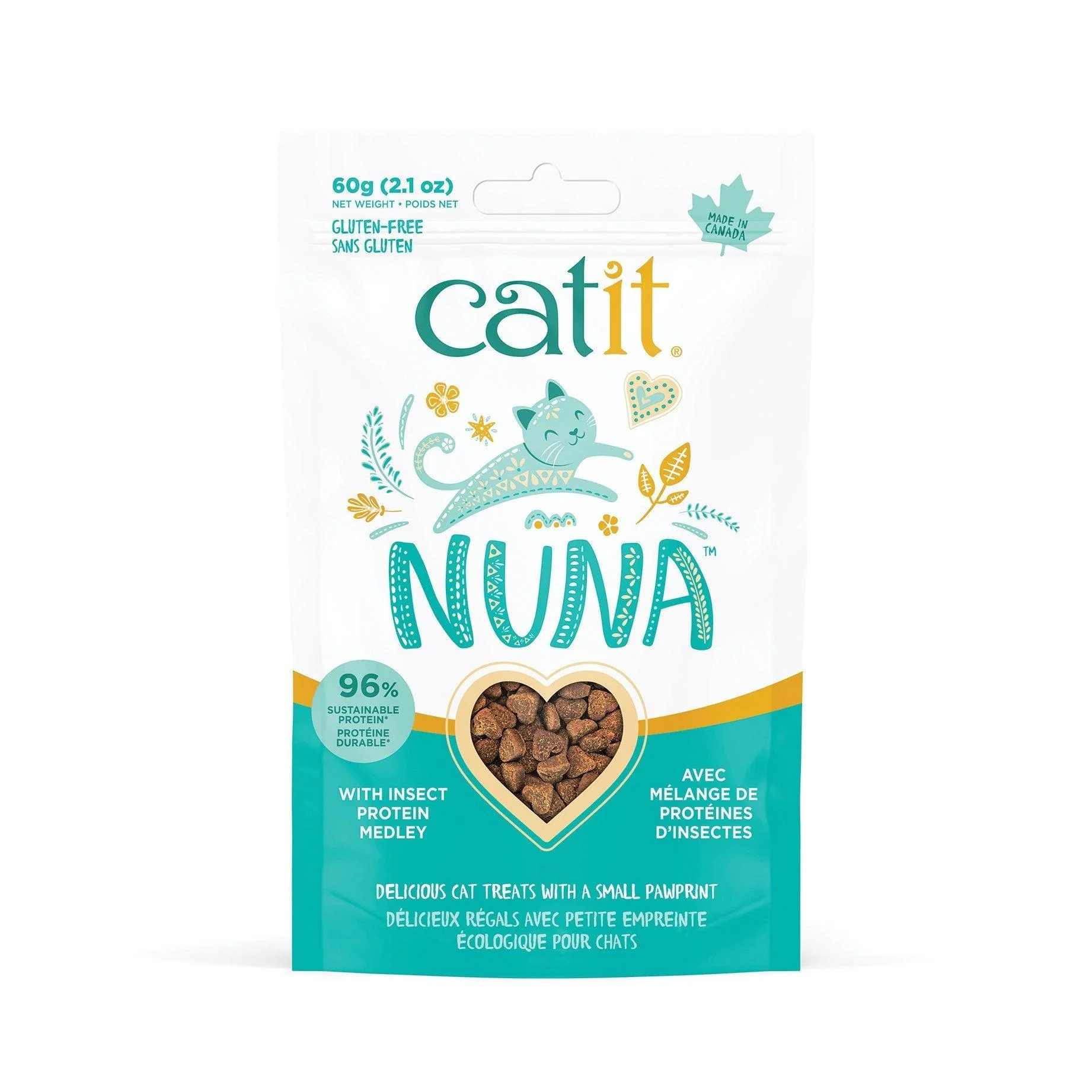 Catit Nuna Cat Treat Insect Protein Medley