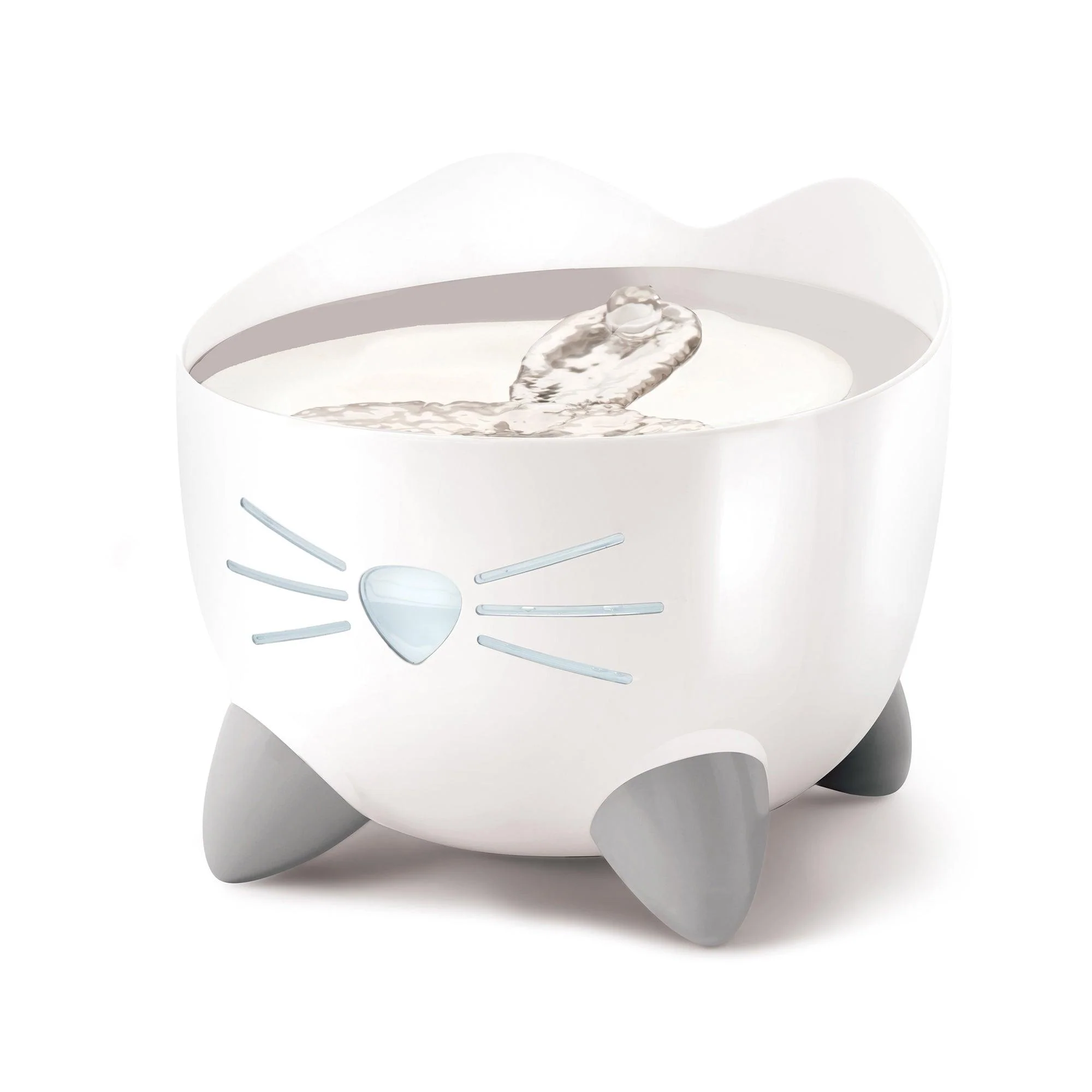Catit Pixi Fountain White With Stainless Steel