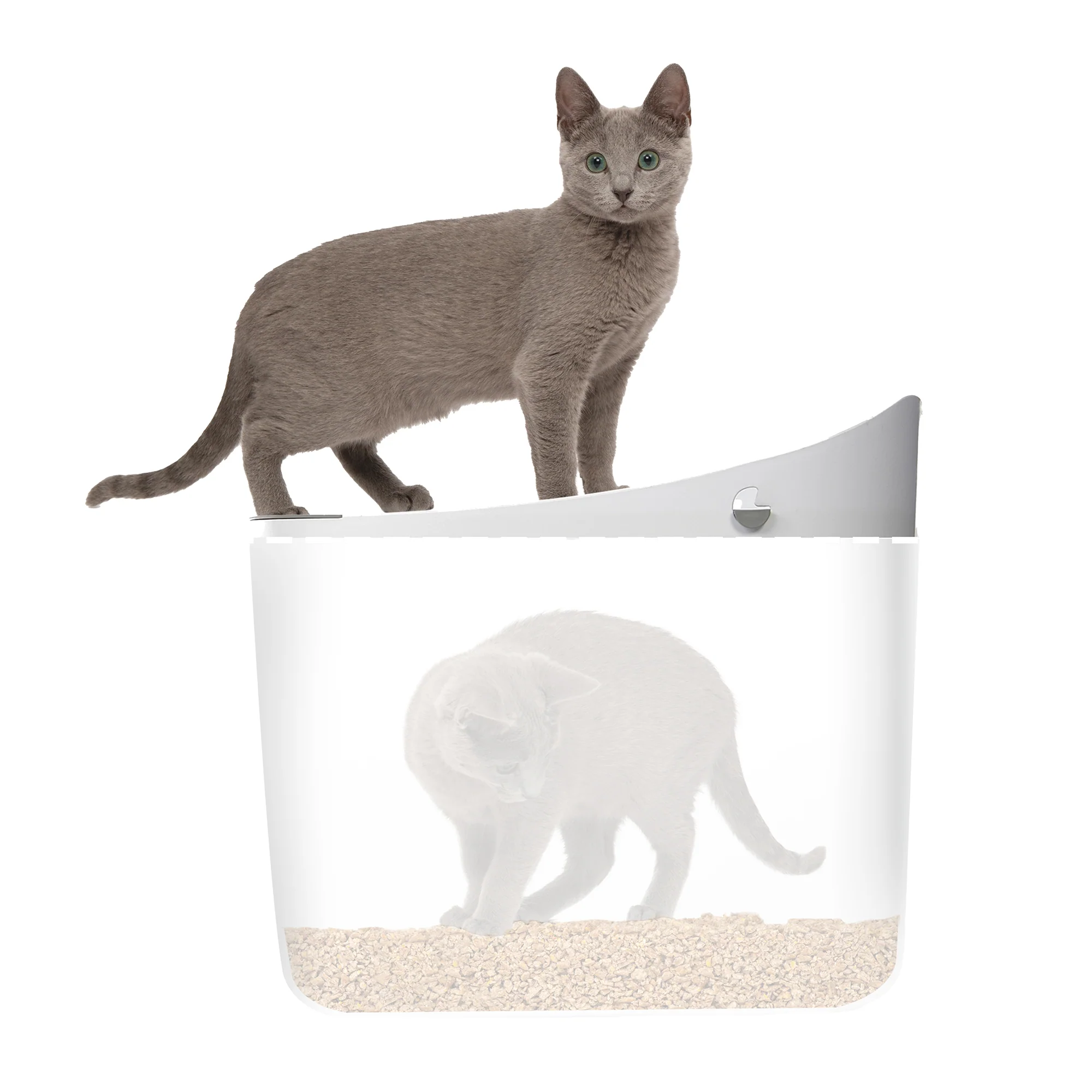 Catit Pixi Top Entry Litter Box - Image 4