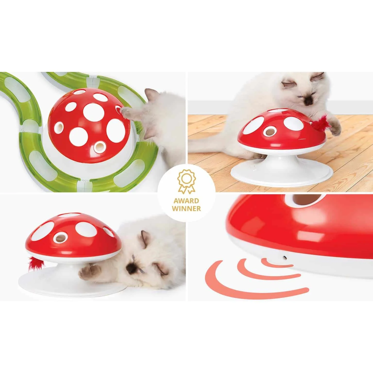 Catit Senses 2.0 Mushroom Cat Toy - Image 3