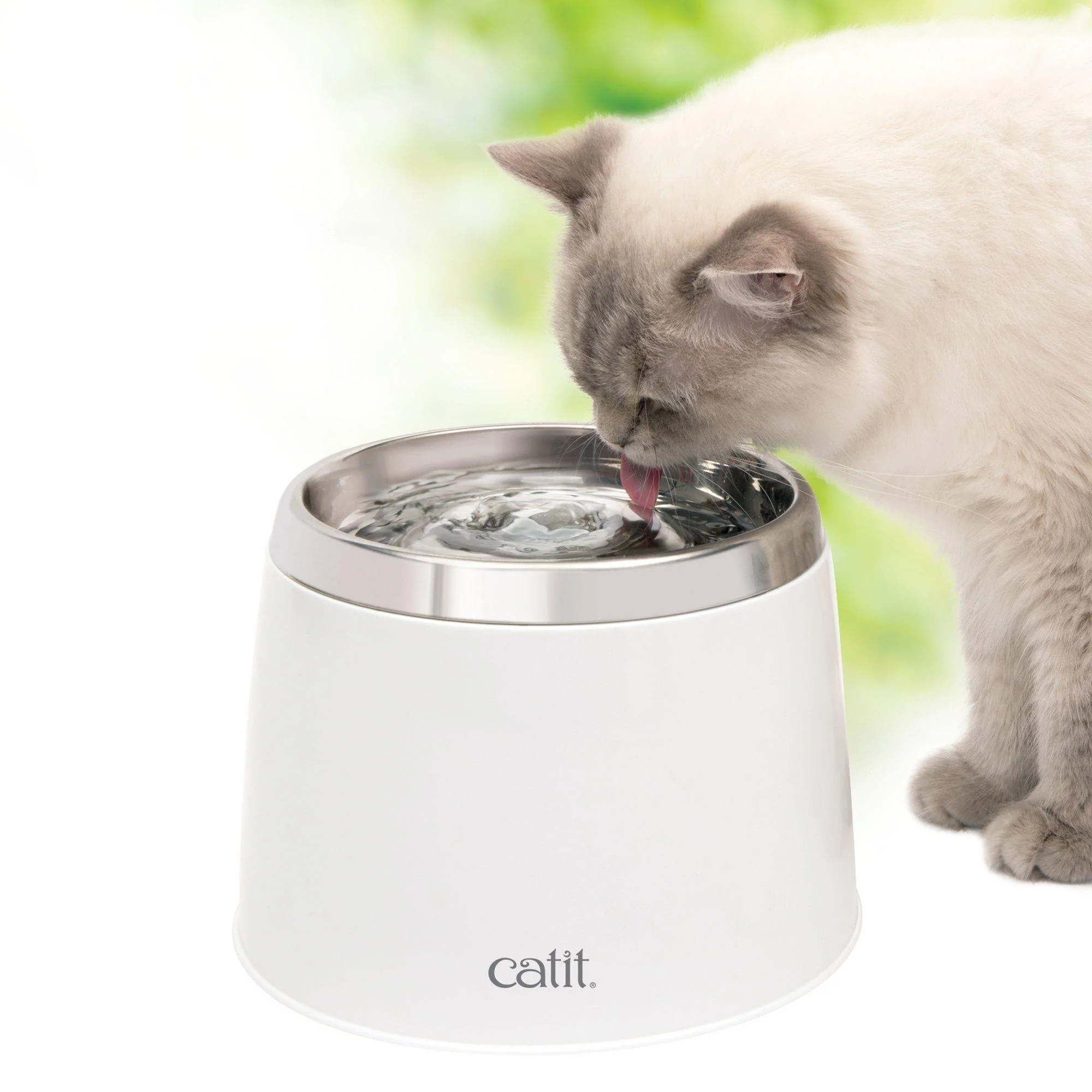 Catit Stainless Steel Top Drinking Fountain - Image 2