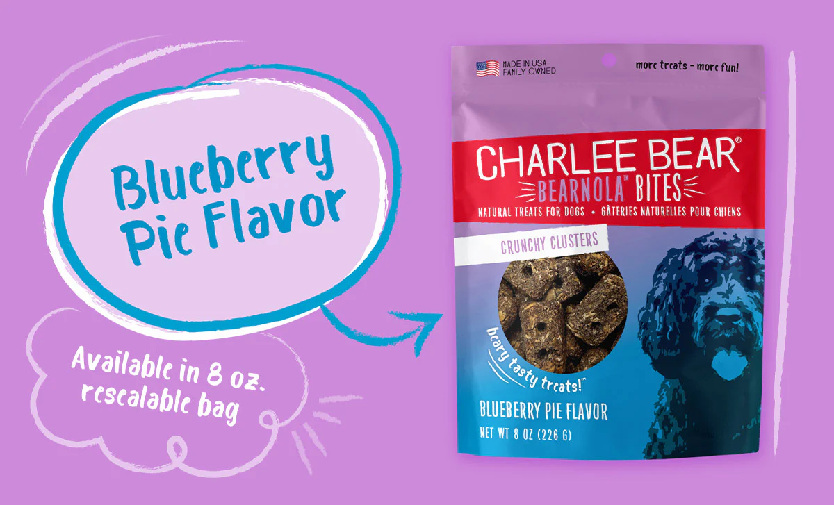 Charlee Bear Bearnola Bites Blueberry Pie Flavor - Image 2