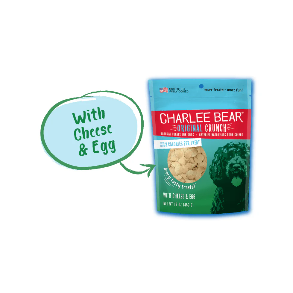 Charlee Bear Dog Treats Cheese And Egg - Image 2