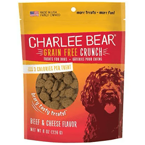 Charlee Bear Dog Treats Grain Free Beef & Cheese