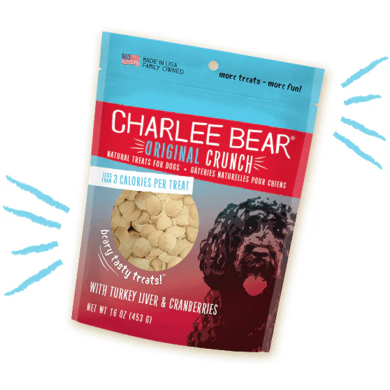 Charlee Bear Dog Treats Turkey & Cranberry