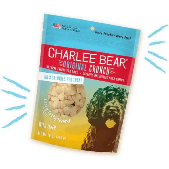 Charlee Bear Dog Treats With Liver