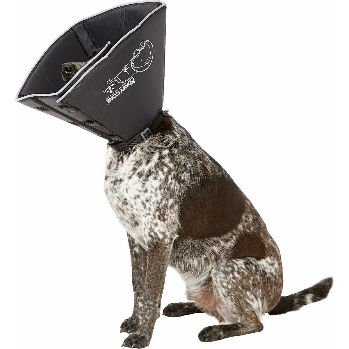 Comfy Cone E-Collar for Dogs & Cats, Black - Image 2