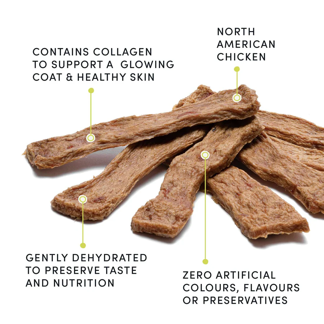 Crumps Naturals Chicken Collagen Jerky Treat - Image 3