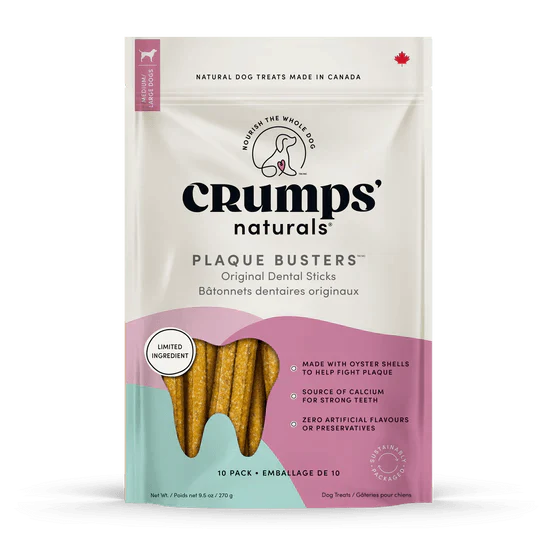 Crumps Naturals Dog Treats Plaque Busters Original