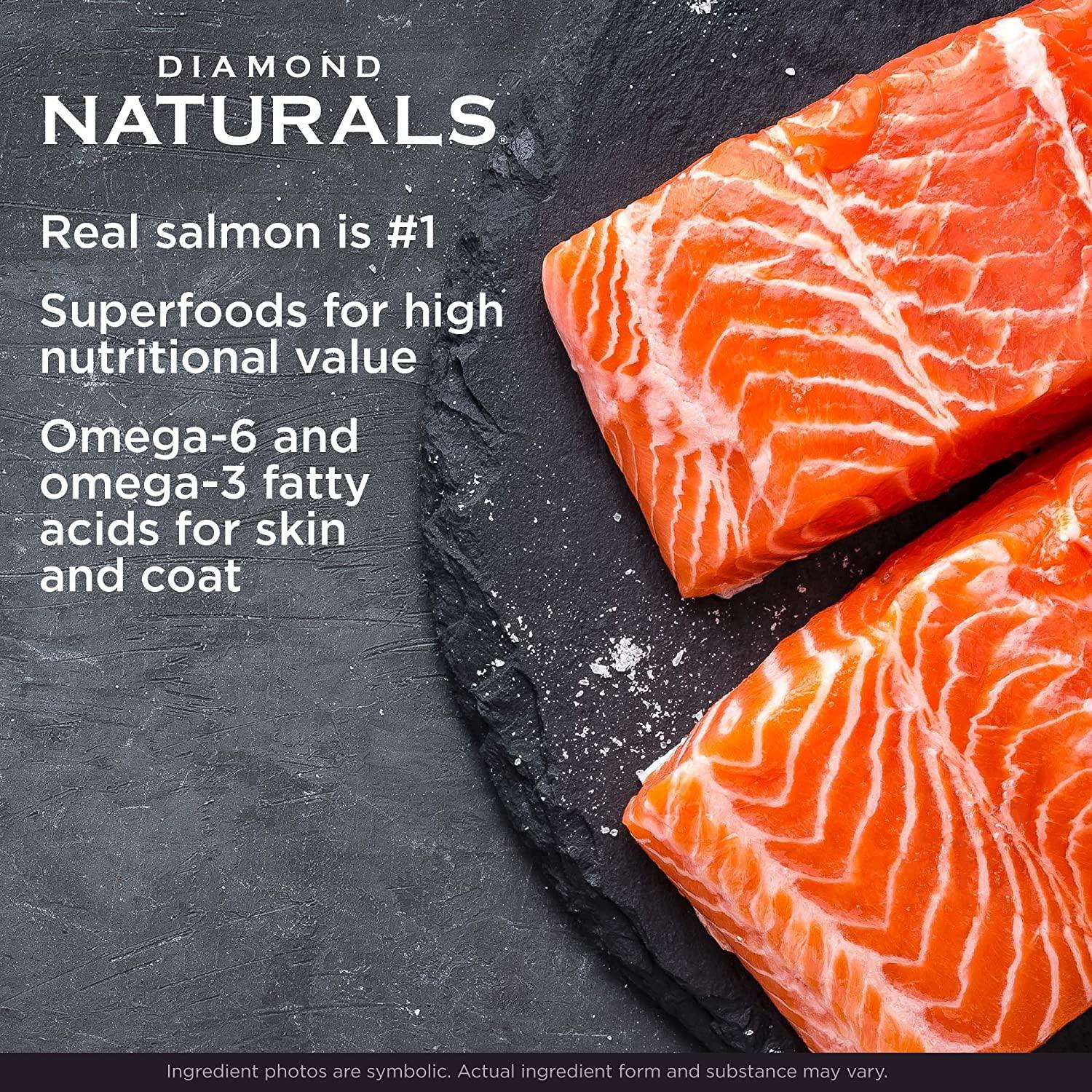 Diamond Naturals Dog Food Grain Free Skin & Coat Salmon And Potato - Image 3