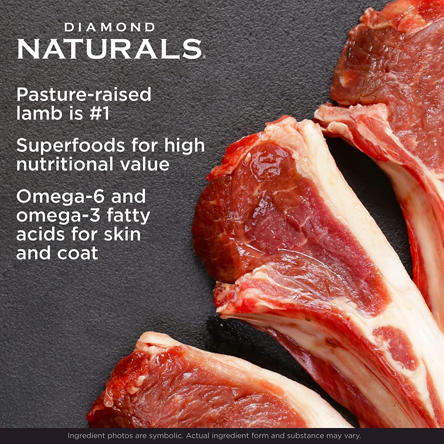 Diamond Naturals Large Breed Puppy Food Lamb & Rice Recipe - Image 3