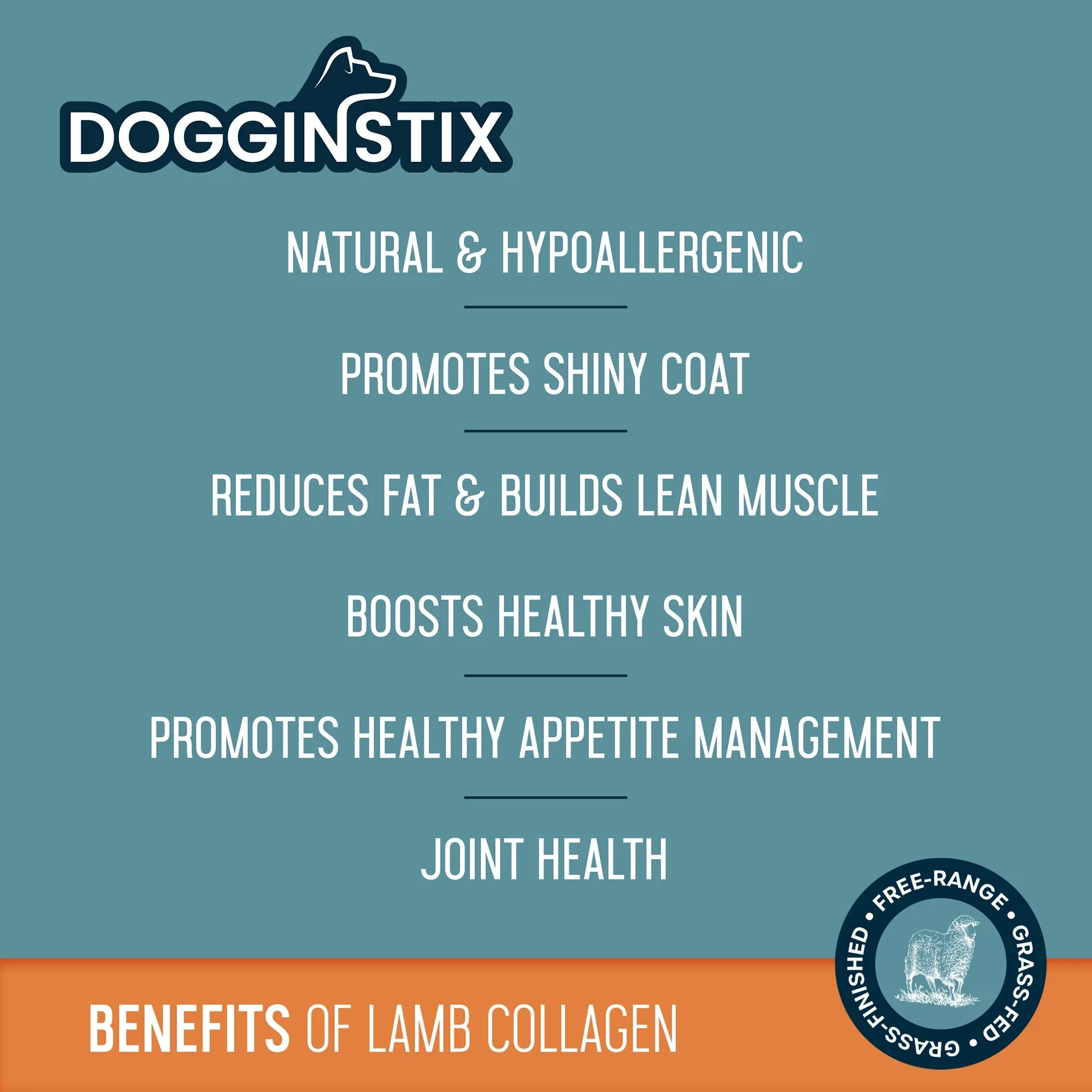 Dogginstix Braided Lamb Collagen - Image 3