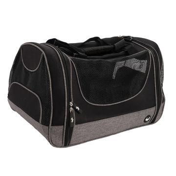 DogIt Explorer Soft Tote Bag Grey & Black