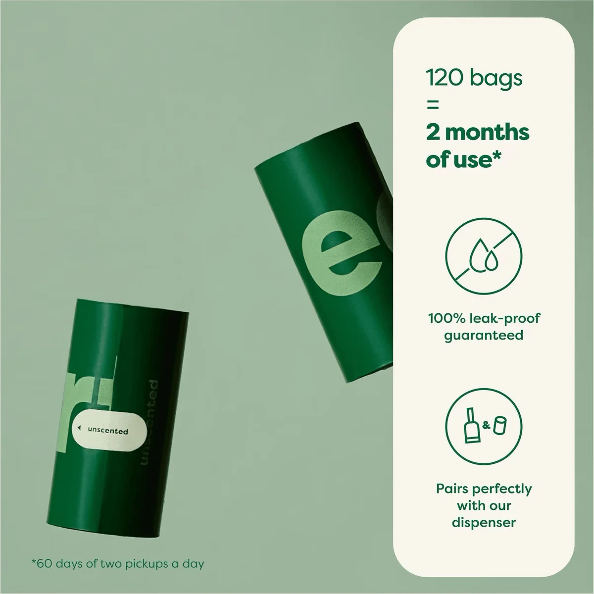 Earth Rated Eco-Friendly Unscented Poop Bags - Image 3