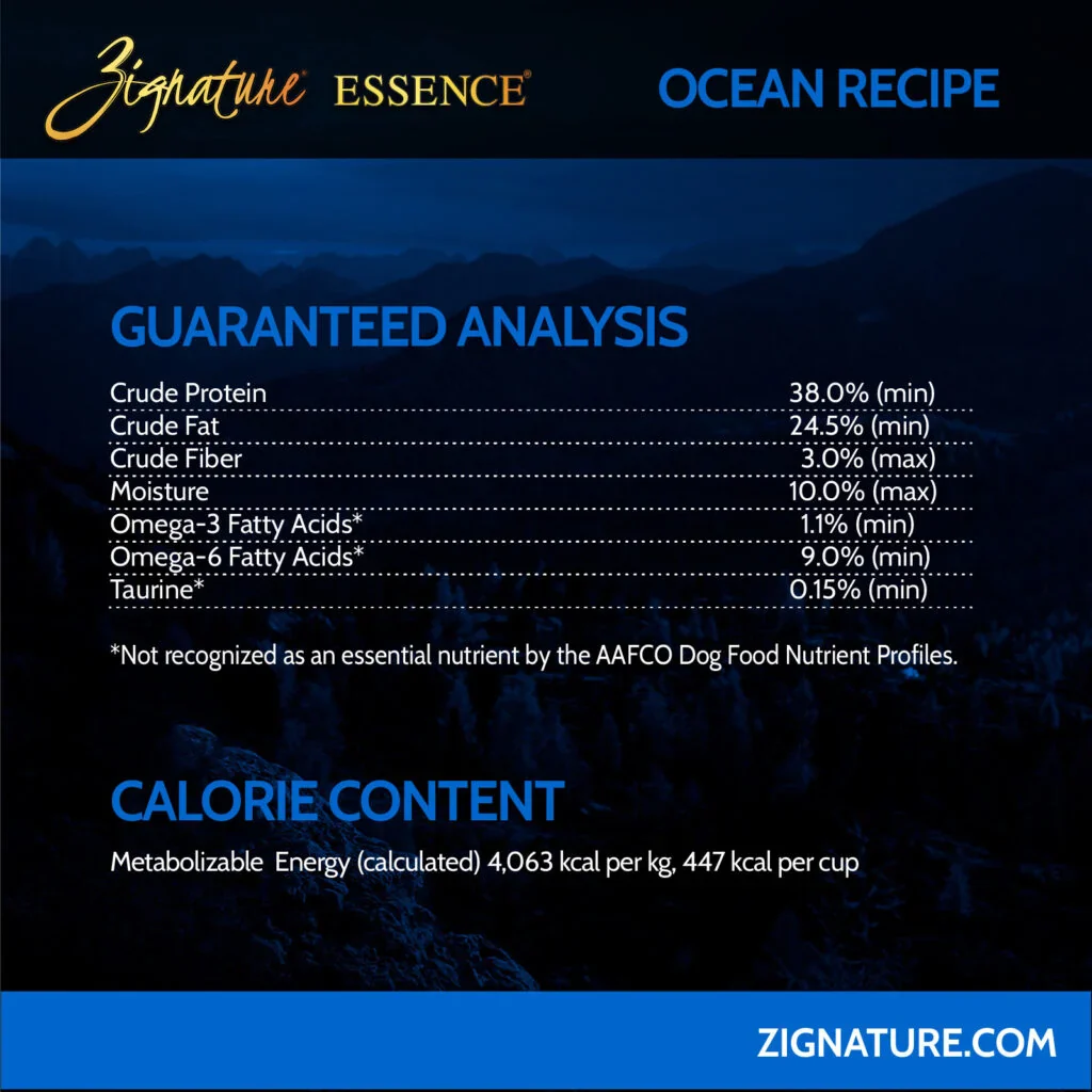 Zignature Essence Limited Ingredient Ocean Recipe - Image 5